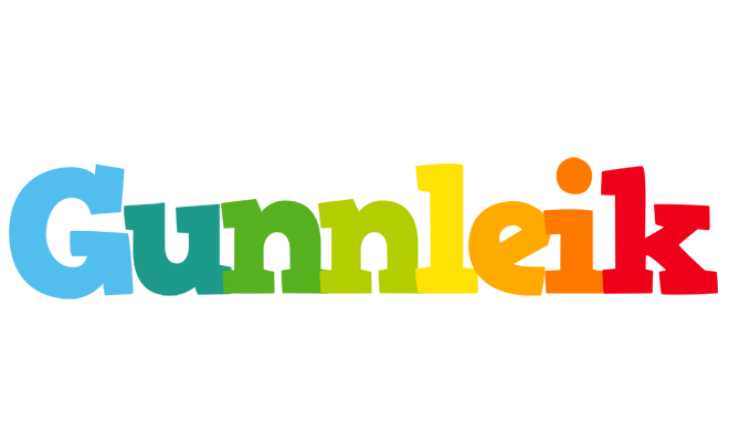 Gunnleik rainbows logo
