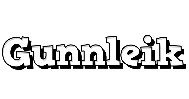 Gunnleik snowing logo