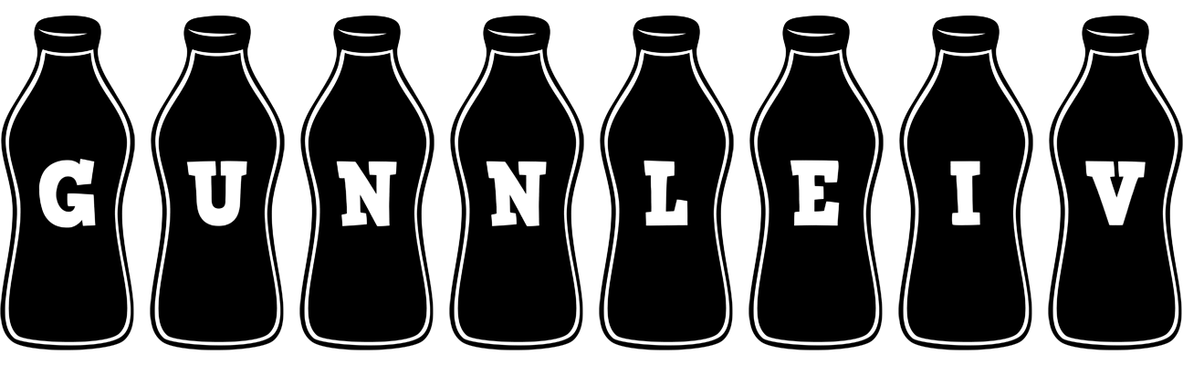 Gunnleiv bottle logo