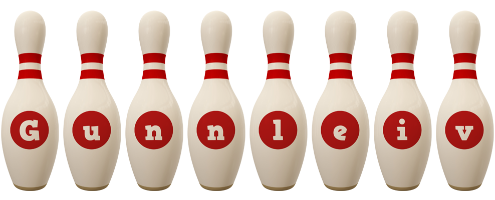 Gunnleiv bowling-pin logo