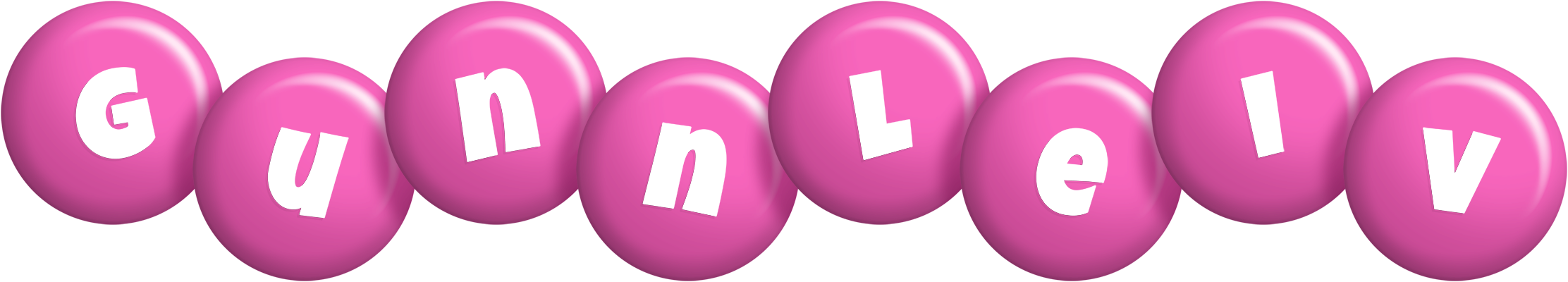 Gunnleiv candy-pink logo