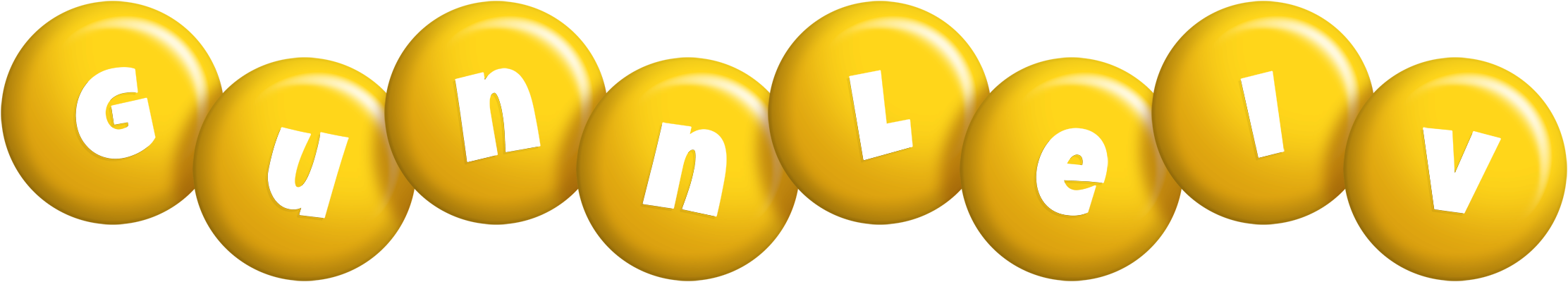 Gunnleiv candy-yellow logo