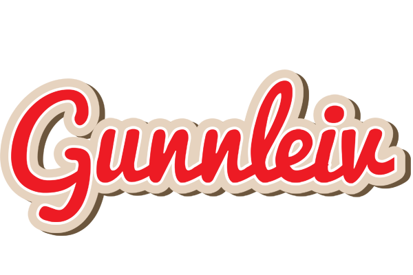 Gunnleiv chocolate logo