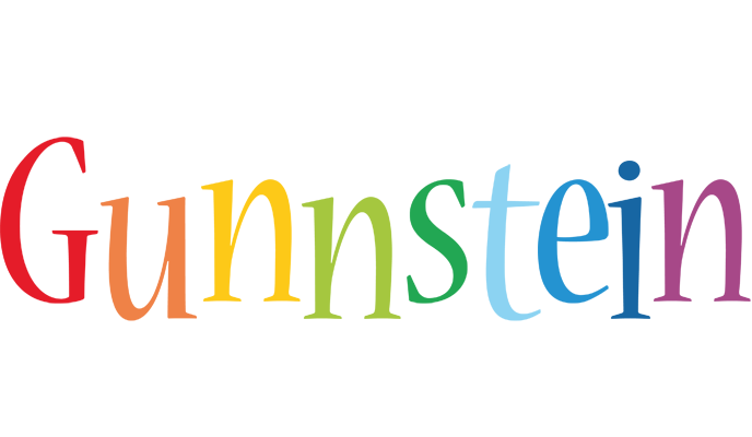 Gunnstein birthday logo