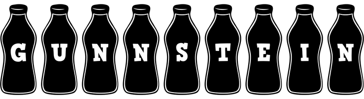 Gunnstein bottle logo