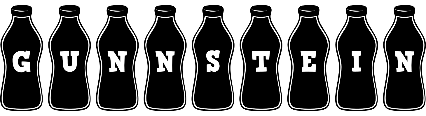 Gunnstein bottle logo