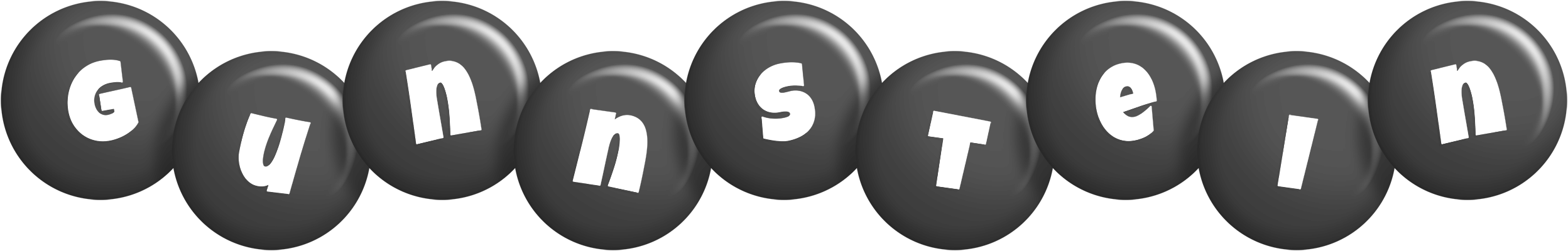Gunnstein candy-black logo