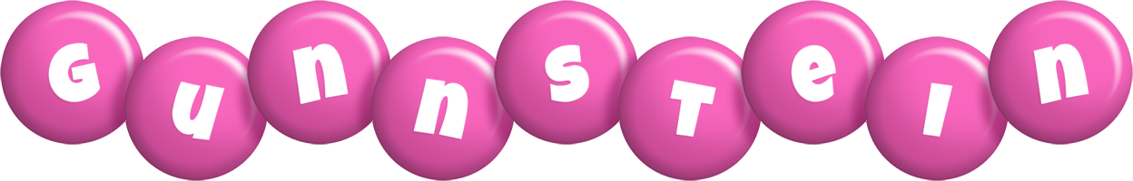 Gunnstein candy-pink logo