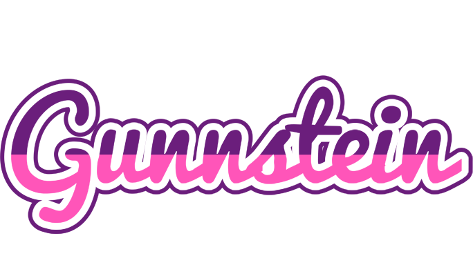 Gunnstein cheerful logo