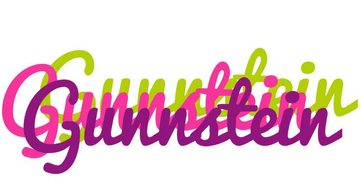 Gunnstein flowers logo