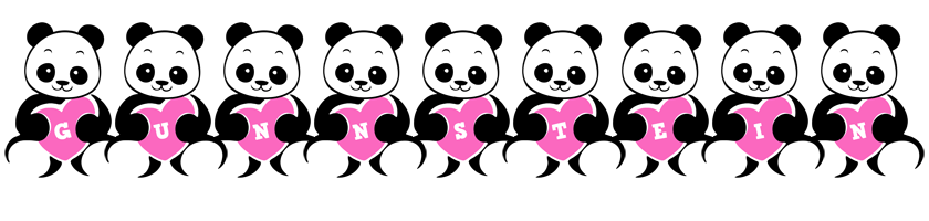 Gunnstein love-panda logo