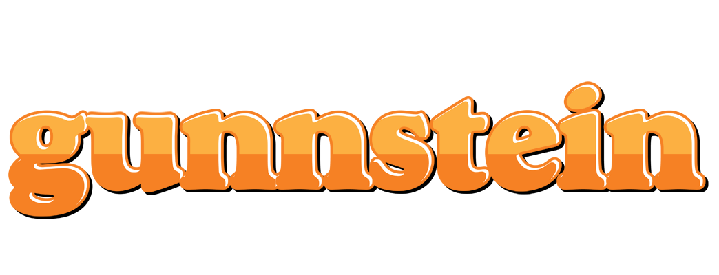 Gunnstein orange logo