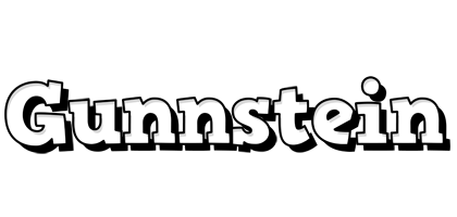 Gunnstein snowing logo