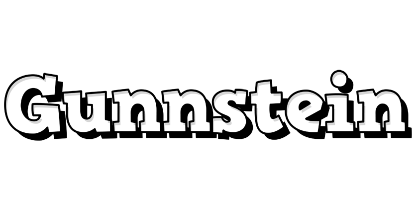 Gunnstein snowing logo