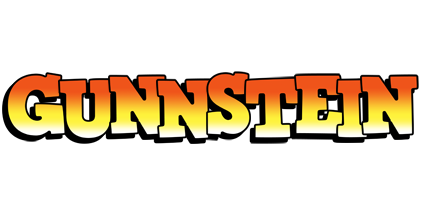 Gunnstein sunset logo