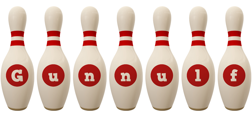 Gunnulf bowling-pin logo