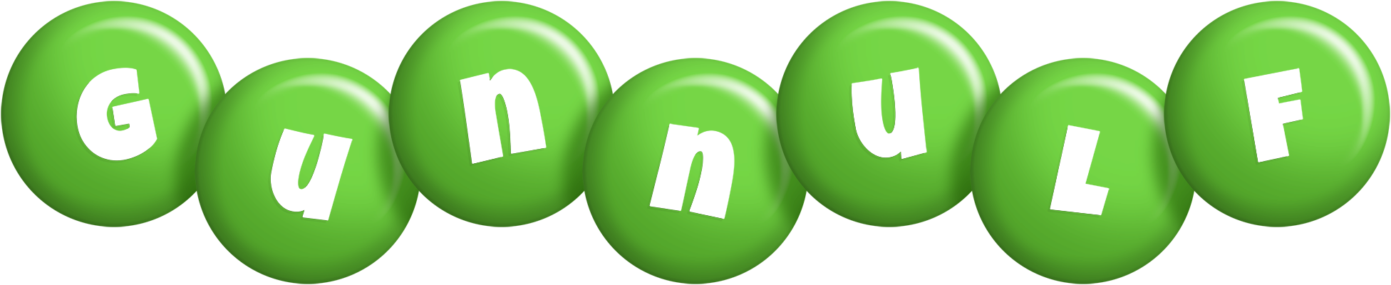 Gunnulf candy-green logo