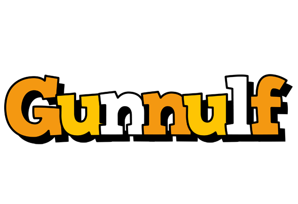 Gunnulf cartoon logo