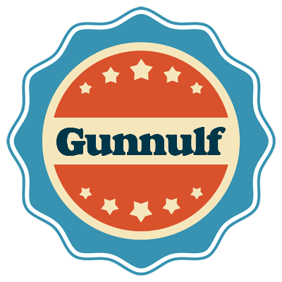 Gunnulf labels logo