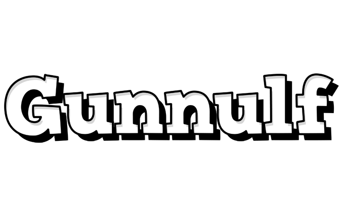 Gunnulf snowing logo