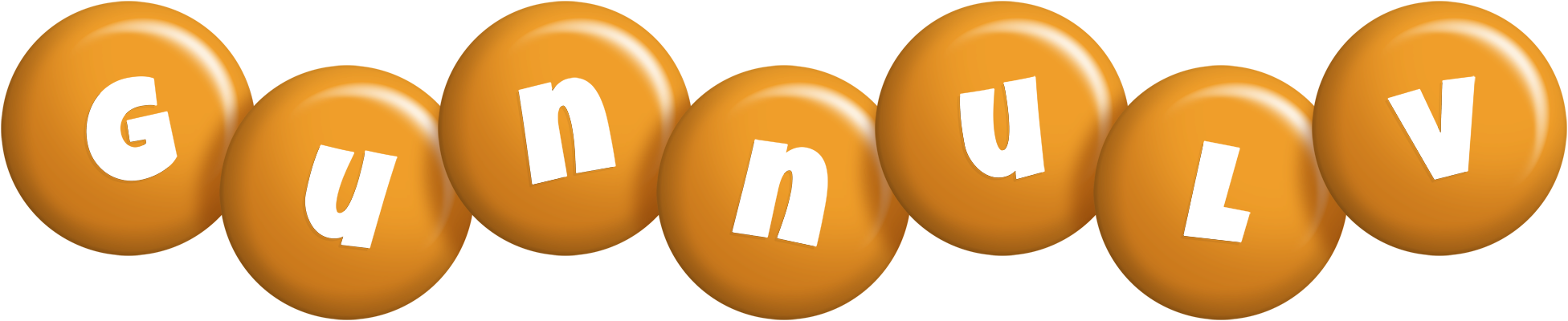 Gunnulv candy-orange logo