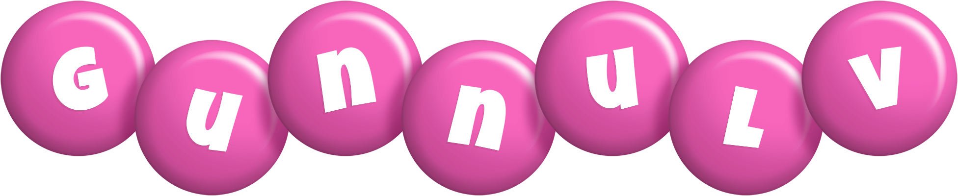 Gunnulv candy-pink logo