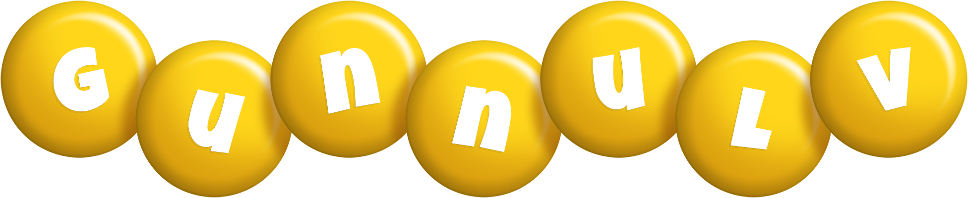 Gunnulv candy-yellow logo