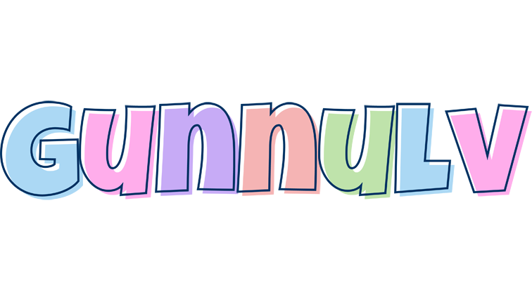 Gunnulv pastel logo