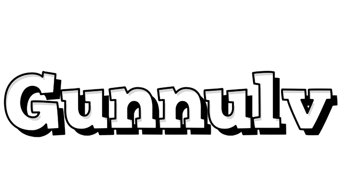 Gunnulv snowing logo