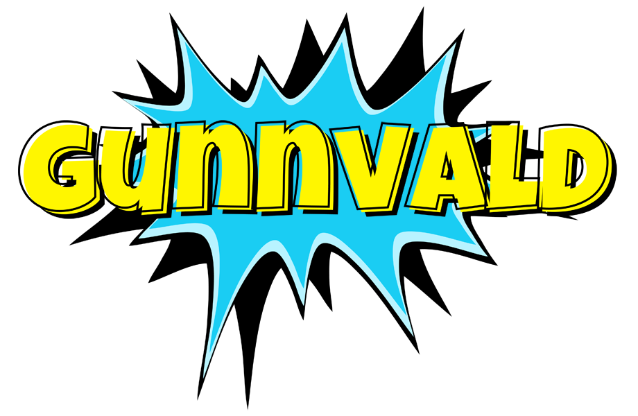 Gunnvald amazing logo