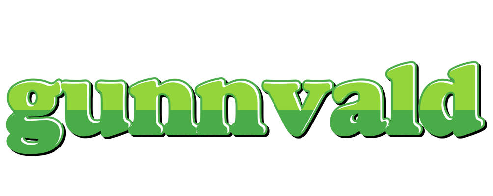 Gunnvald apple logo