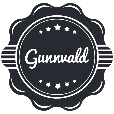 Gunnvald badge logo