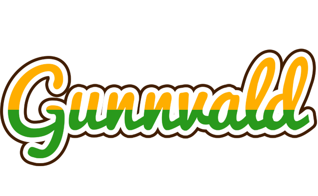 Gunnvald banana logo