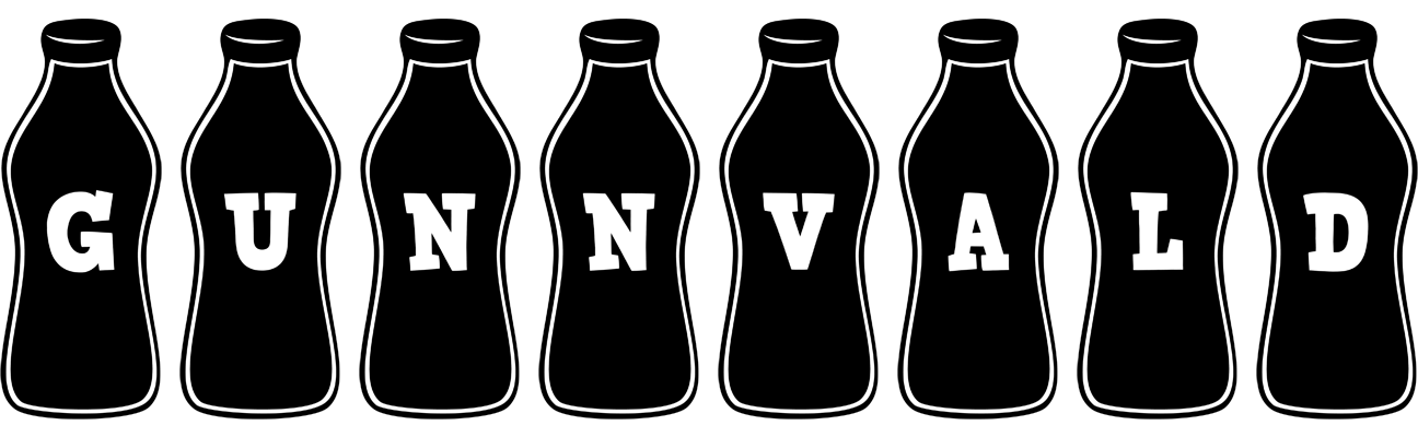 Gunnvald bottle logo