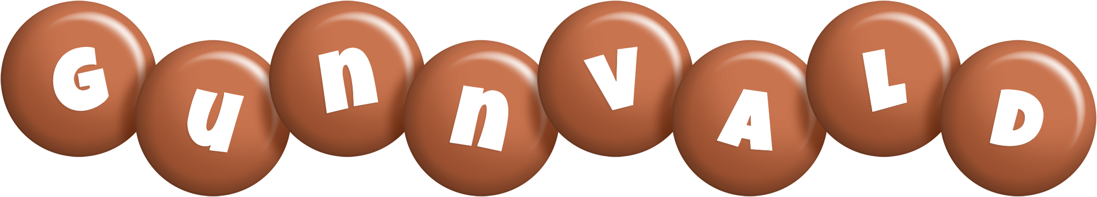 Gunnvald candy-brown logo