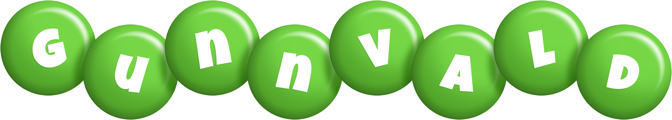 Gunnvald candy-green logo