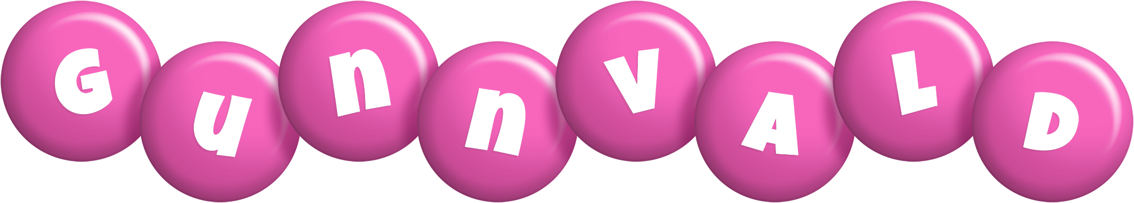 Gunnvald candy-pink logo