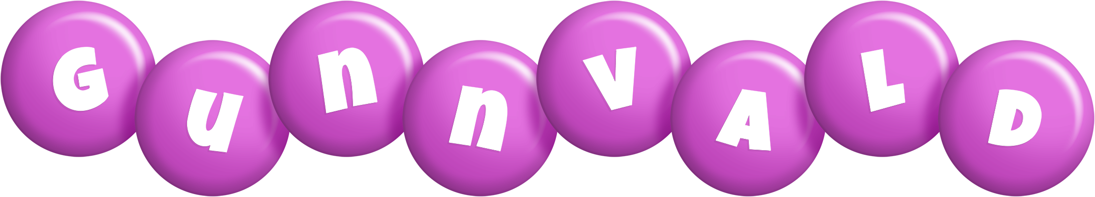 Gunnvald candy-purple logo