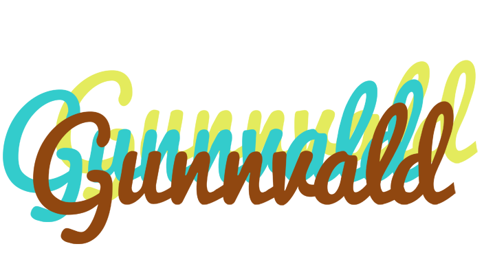 Gunnvald cupcake logo