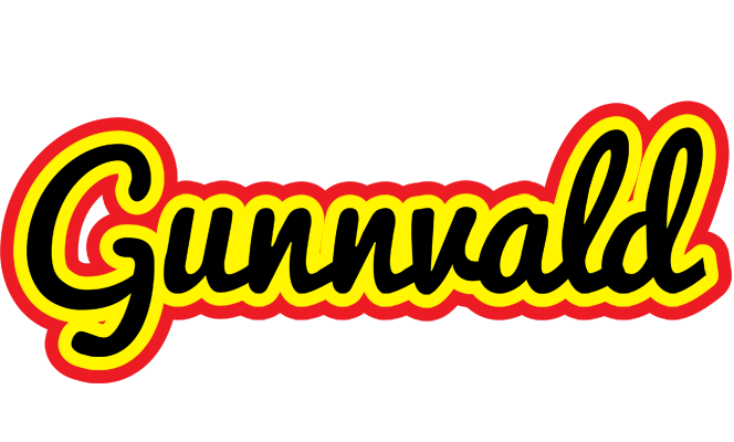 Gunnvald flaming logo