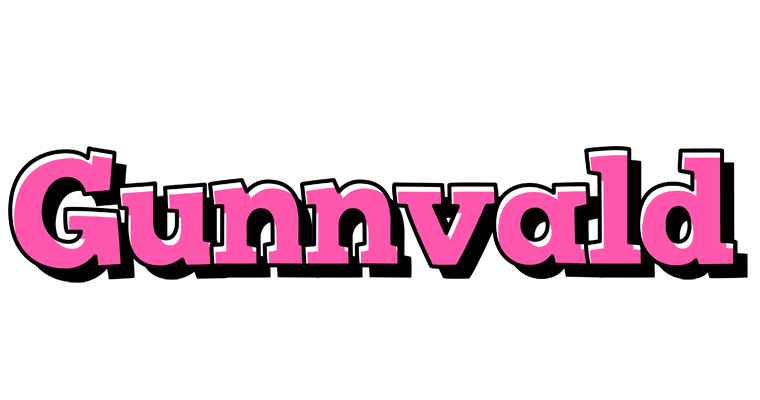 Gunnvald girlish logo