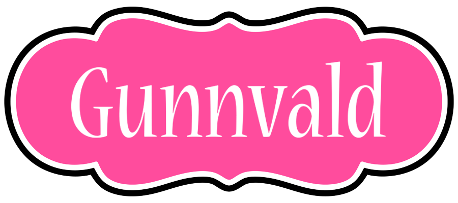 Gunnvald invitation logo