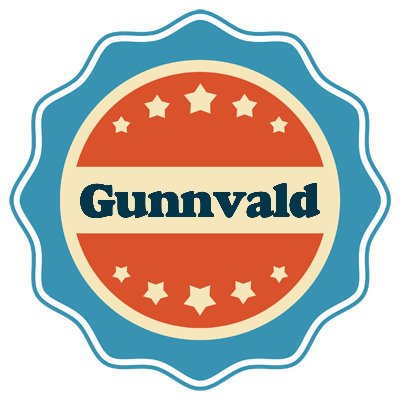 Gunnvald labels logo
