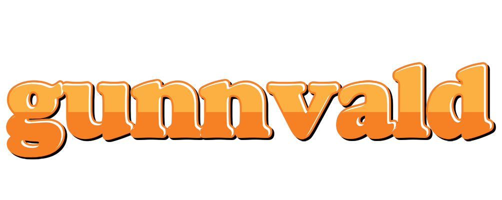 Gunnvald orange logo