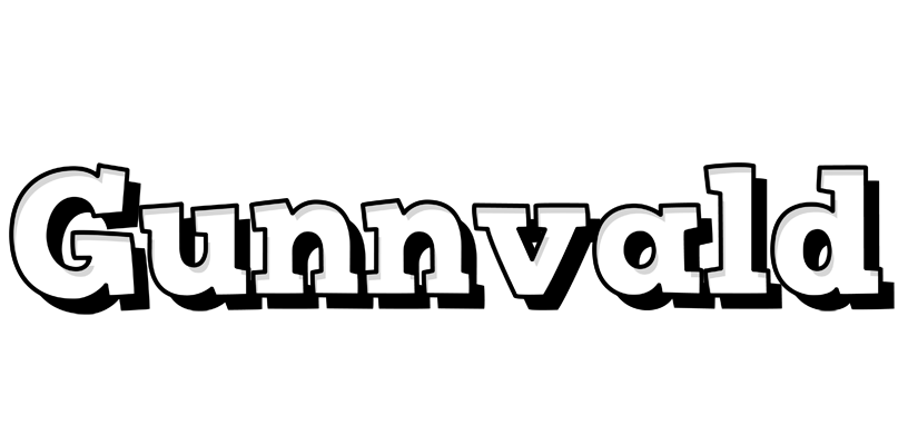 Gunnvald snowing logo