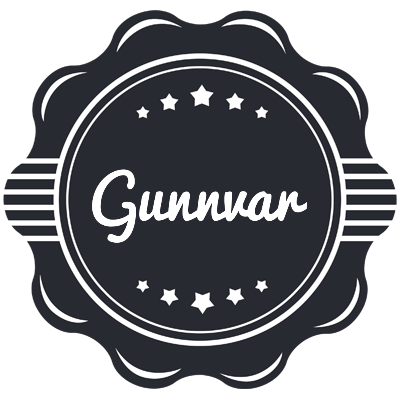 Gunnvar badge logo