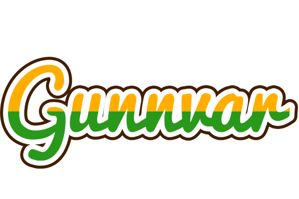 Gunnvar banana logo