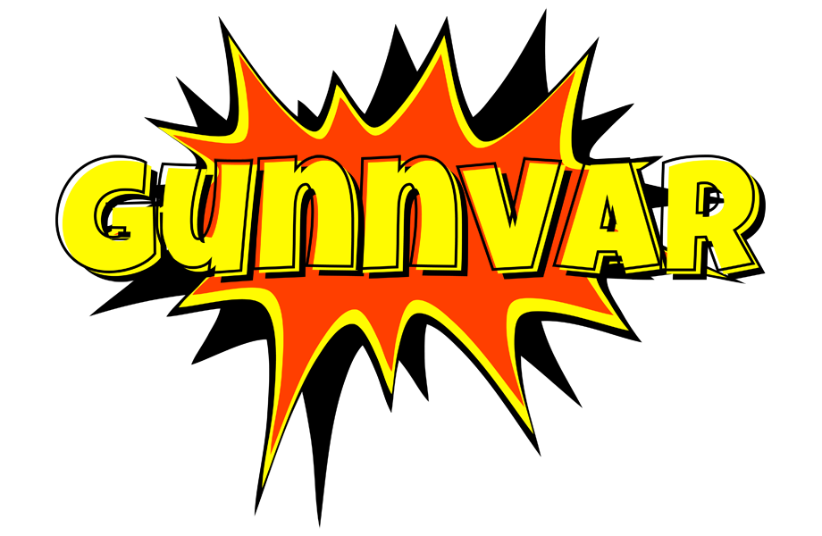 Gunnvar bazinga logo