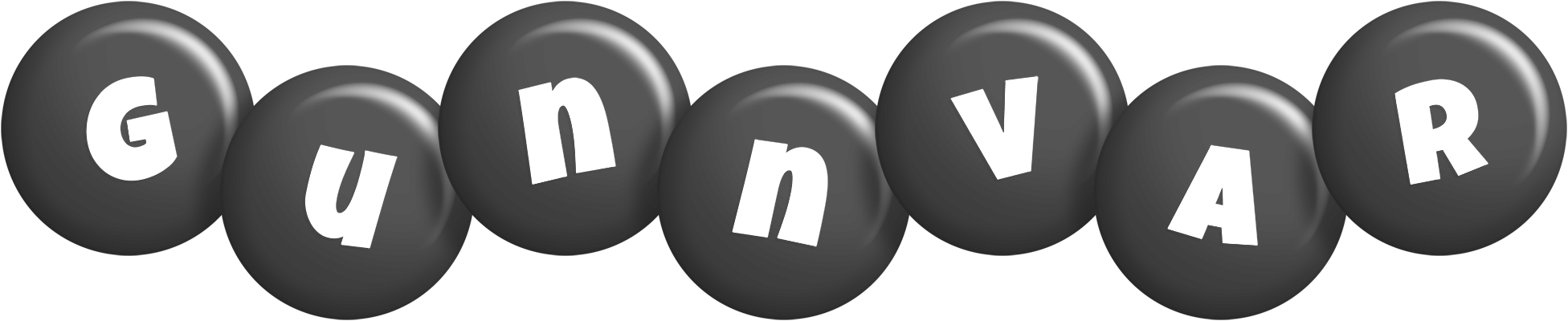 Gunnvar candy-black logo