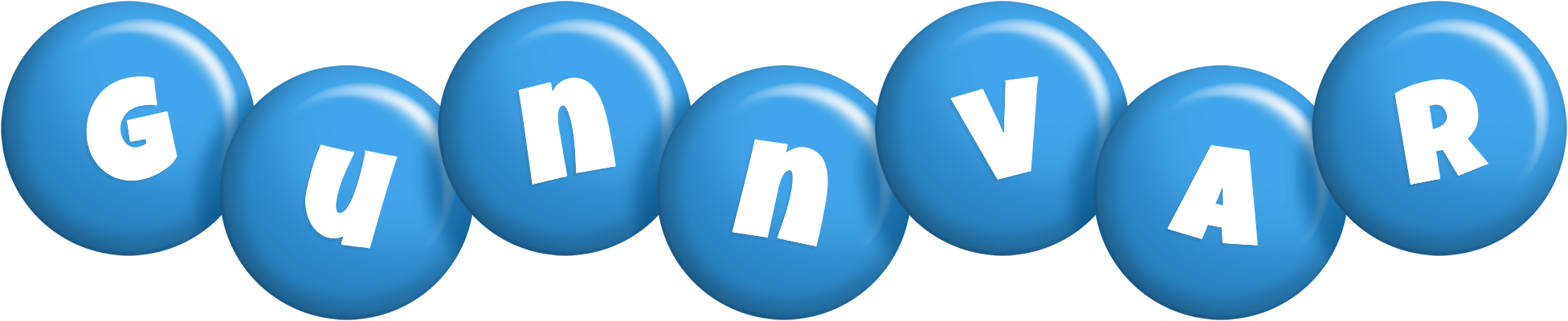Gunnvar candy-blue logo